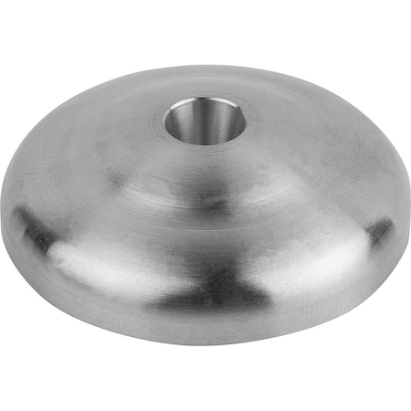 Kipp Plate Eco, Form:A Stainless Steel, D=30 K0428.10302